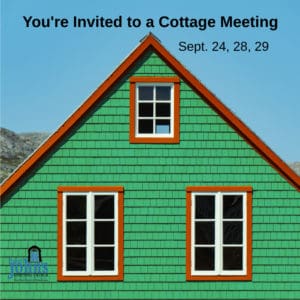You're Invited to a Cottage Meeting